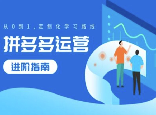 拼多多运营进阶指南，从0到1定制化学习路线-梦凌网创