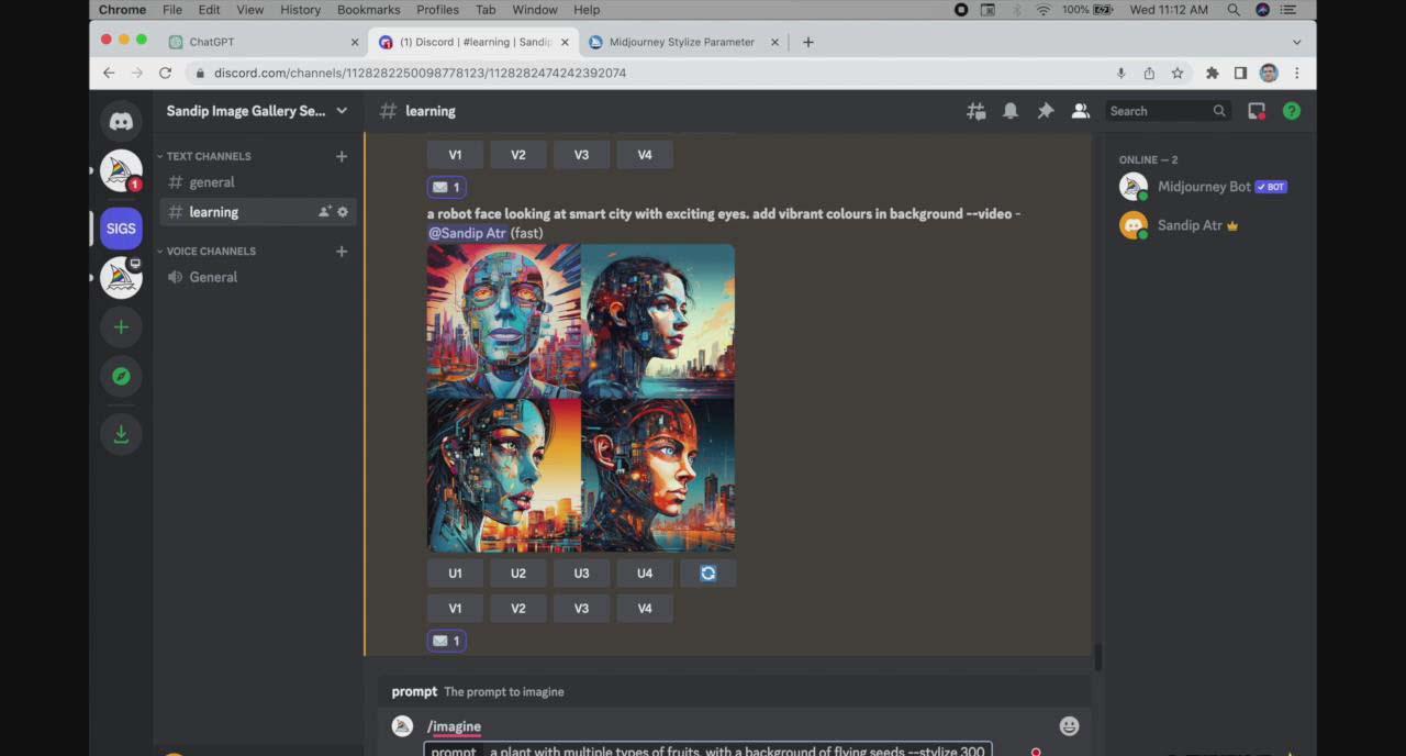 图片[2]-ChatGPT4 和 MidJourney AI 绘画聊天革命性指南教程-33节视频课-中英字幕-梦凌网创