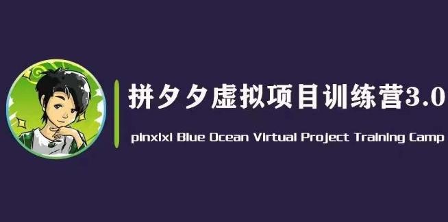 黄岛主·拼夕夕虚拟变现3.0，蓝海平台的虚拟项目，单天50-500+纯利润-梦凌网创