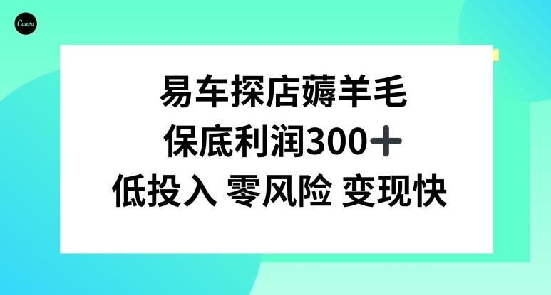 易车APP首页十亿补贴活动，选择到店补贴，保底利润300+-梦凌网创