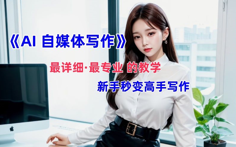 AI自媒体文章创作全网最详细教程，新手秒变写作高手，多方位发展-梦凌网创