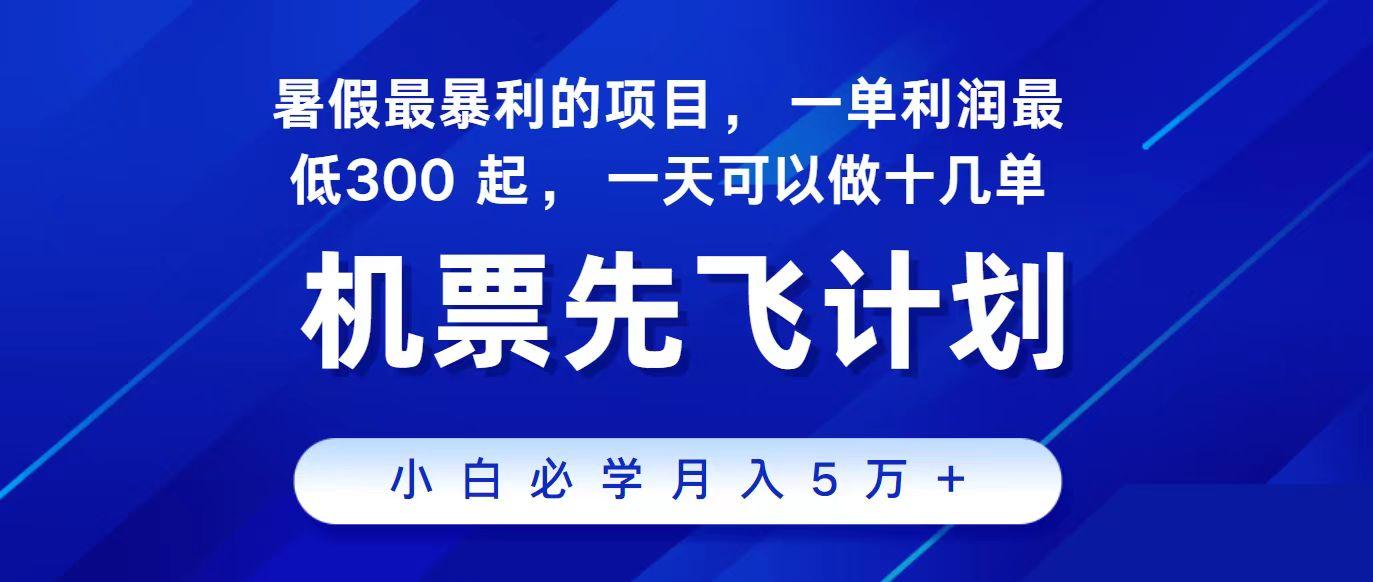 2024最新项目冷门暴利，整个暑假都是高爆发期，一单利润300+，每天可批量操作十几单-梦凌网创