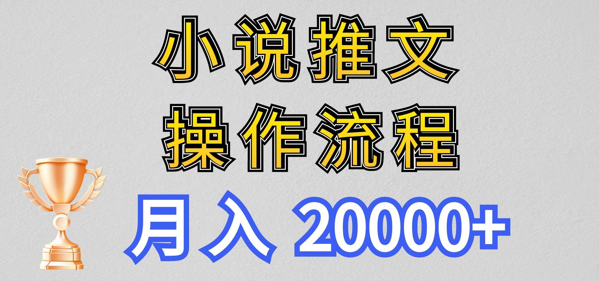 小说推文项目新玩法操作全流程，月入20000+，门槛低非常适合新手-梦凌网创