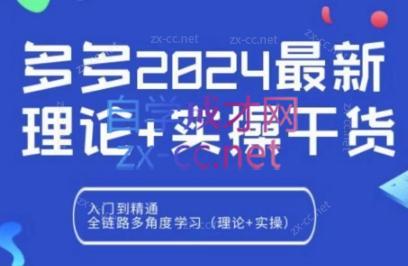 拼多多2024最新规则理论结合实际的干货-梦凌网创