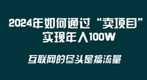 2024年 做项目不如‘卖项目’更快更直接！年入100万-梦凌网创
